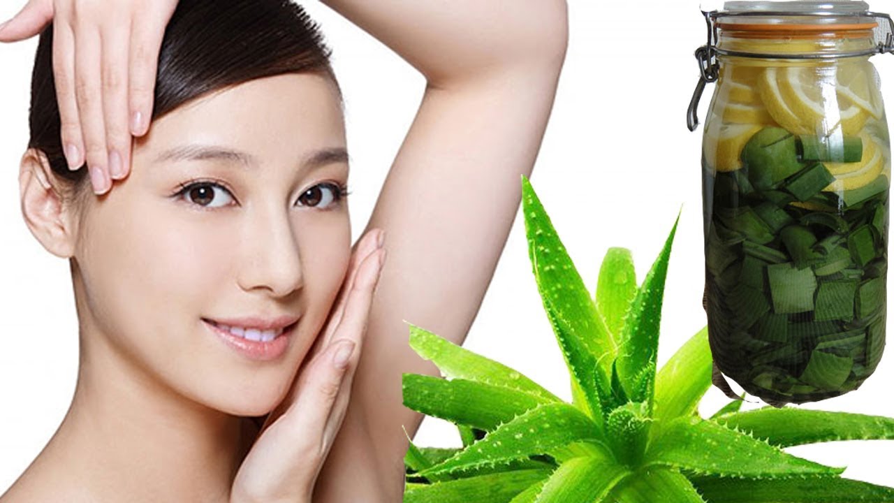 Làm trắng da từ nha đam đơn giản mà hiệu quả
